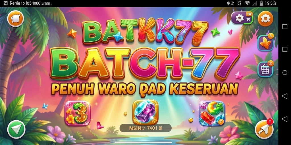 Gameplay seru BATIK77 dengan tantangan Match-3 yang menggembirakan.