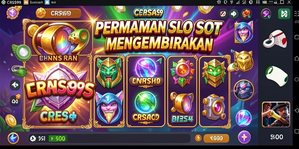 Tampilan gameplay Slot yang menarik di CRS99 dengan grafis menawan.