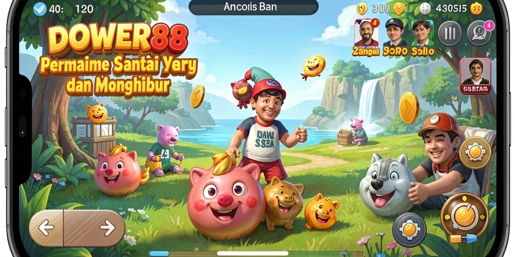 Screenshot DOWER88 menampilkan gameplay yang seru dan interaktif.