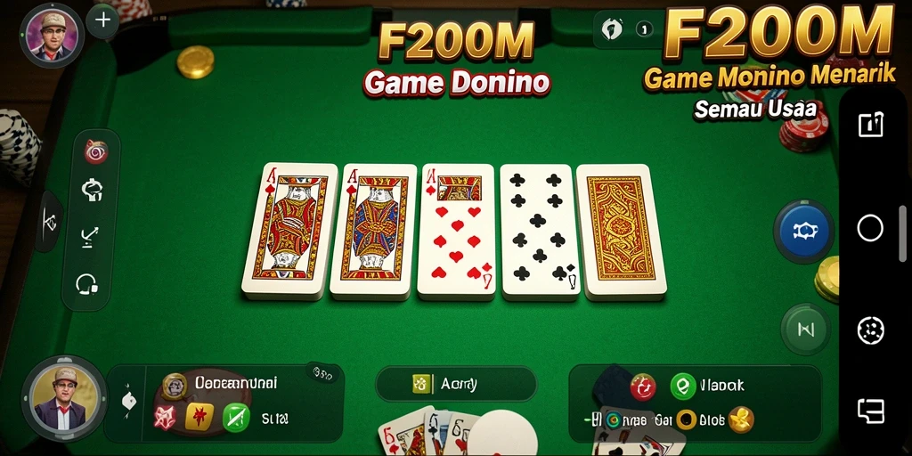 Tangkapan layar gameplay F200M yang seru dan interaktif.