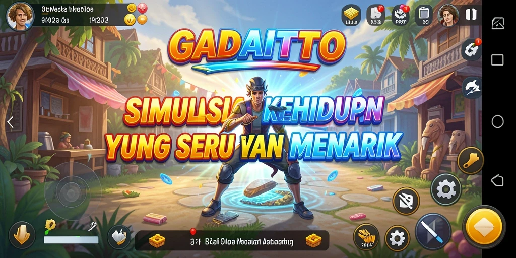 Tampilan gameplay GADAITOTO yang imersif dan penuh warna.
