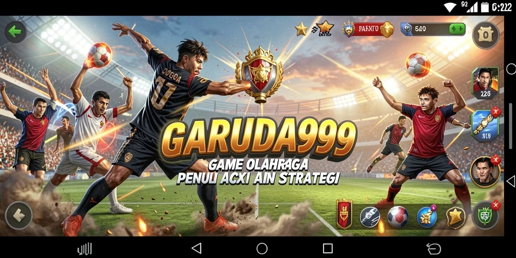 Tampilan gameplay GARUDA999 yang penuh semangat dan kompetitif.