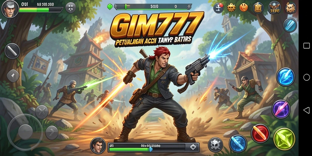 Tampilan gameplay seru GIM777 dengan aksi penuh adrenalin.