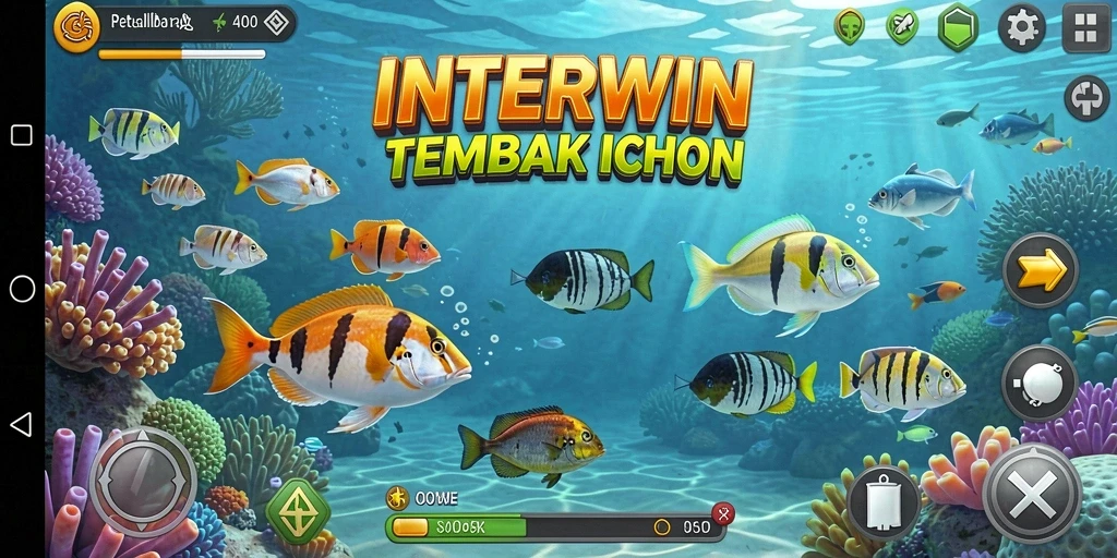 Gameplay menarik menembak ikan di INTERWIN.