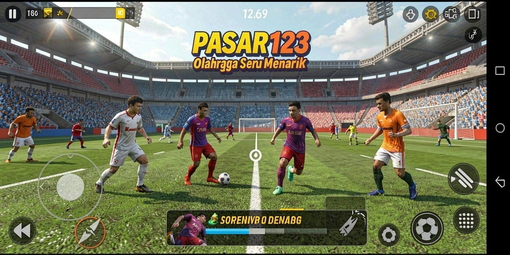 Tampilan gameplay PASAR123 yang menarik dan seru dari berbagai olahraga.