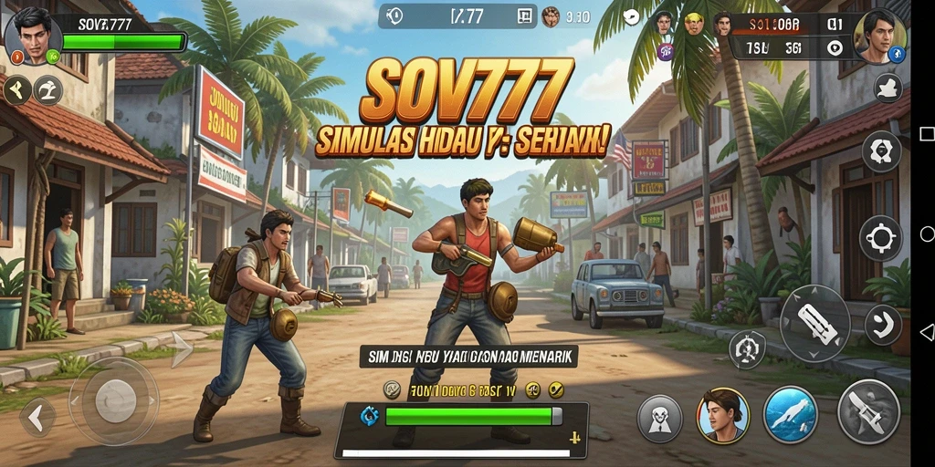 Gameplay menarik dari SOV777 dengan karakter dan lingkungan yang beragam.